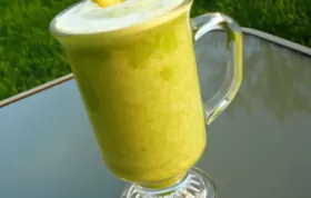 Delicious and refreshing smoothie packed with tropical flavors