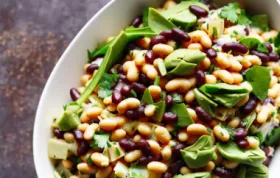 Delicious and Refreshing Three Bean and Artichoke Salad