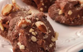 Delicious and rich cookies with a double dose of chocolate