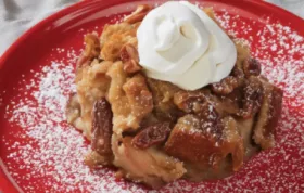 Delicious and Simple Pecan Pie Bread Pudding Recipe