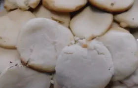 Delicious and Soft Sour Cream Sugar Cookies
