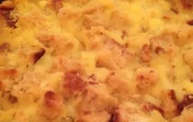 Delicious and Sweet Baked Pineapple Casserole