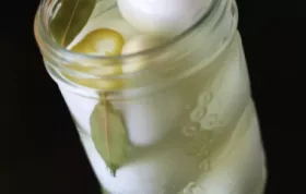 Delicious and tangy classic pickled eggs recipe
