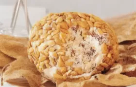 Delicious and Tangy Greek-style Cheese Ball Recipe