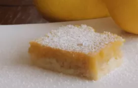 Delicious and Tangy Perfect Lemon Squares