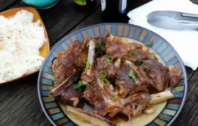 Delicious and Tender Braised Hoisin Beer Beef Short Ribs