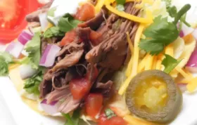 Delicious and Tender Slow Cooker Shredded Venison for Tacos