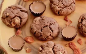 Delicious and Unique Chocolate Peanut Butter and Bacon Cookies