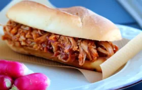 Delicious and Vegan BBQ Jackfruit Pulled Pork Sandwiches