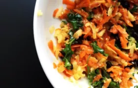 Delicious and Vibrant Curried Carrot Salad Recipe