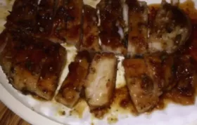 Delicious Apple Cider and Spice Pork Chops Recipe