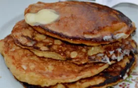 Delicious Apple Cinnamon Pancakes