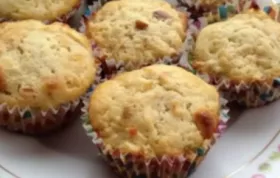 Delicious apple muffins with a sweet marzipan twist