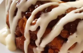 Delicious Apple Walnut Cinnamon Roll Monkey Bread Recipe