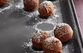 Delicious Applesauce Doughnuts infused with Buttermilk