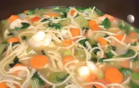 Delicious Asian-Style Chicken Noodle Soup Recipe