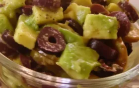 Delicious Avocado Olive Salad Recipe