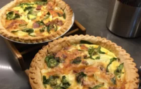 Delicious Bacon and Cheese Quiche Recipe