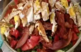 Delicious Bacon and Egger Dinner Salad Recipe