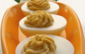 Delicious Bacon Cheddar Deviled Eggs