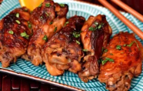 Delicious Baked Chinese Chicken Wings Recipe