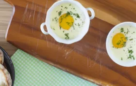 Delicious Baked Eggs with Smoked Salmon Recipe