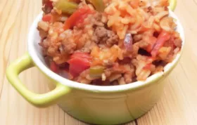 Delicious Baked Spanish Rice and Beef Recipe