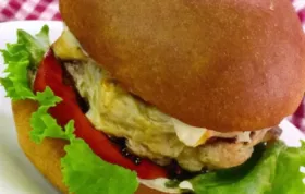 Delicious Basil Turkey Burgers