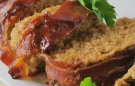 Delicious BBQ Bacon Wrapped Meatloaf Recipe