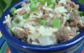 Delicious Beef and Rice Casserole Recipe