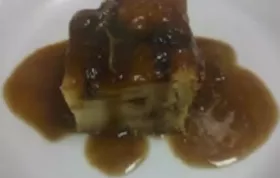 Delicious Berry Bread Pudding with a Rich Brown Sugar Sauce
