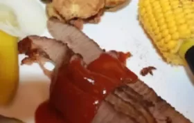 Delicious Brisket with Tangy BBQ Sauce