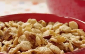 Delicious Caramel Snack Mix Recipe