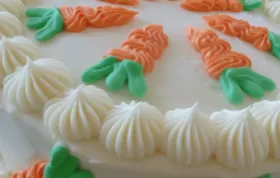 Delicious Carrot Cake with Creamy Pineapple Frosting