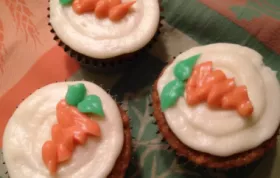 Delicious Carrot Cupcakes Recipe