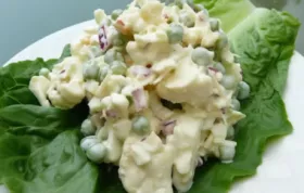 Delicious Cauliflower and Pea Salad Recipe