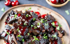 Delicious Cherry Balsamic Short Ribs Recipe