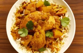 Delicious Chicken Curry and Potatoes