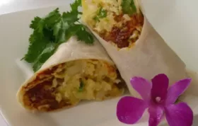 Delicious Chorizo Breakfast Burritos