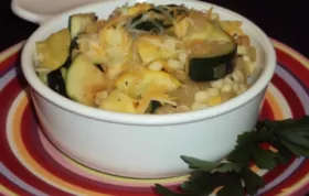 Delicious Corn and Zucchini Skillet Recipe