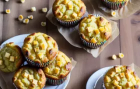 Delicious Cornbread Muffins with a Cheesy Twist