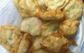 Delicious Crab Rangoon Won-Tons Recipe