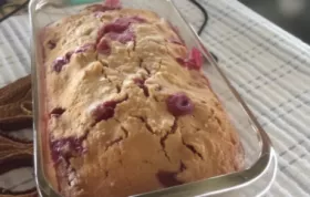 Delicious Cranberry Loaf for a Perfect Breakfast or Snack