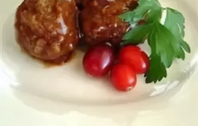 Delicious Cranberry Meatballs Recipe