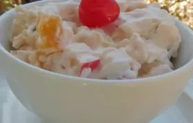 Delicious Cream Cheese Fruit Salad Recipe