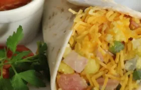 Delicious Denver Omelet Breakfast Taco Recipe