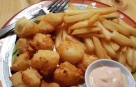 Delicious Easy Fried Scallops