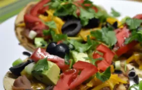 Delicious Fiesta Corn Tortilla Pizzas Recipe