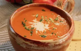 Delicious Fire Roasted Tomato Soup Recipe