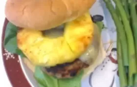 Delicious Five Spice Turkey Cheeseburgers